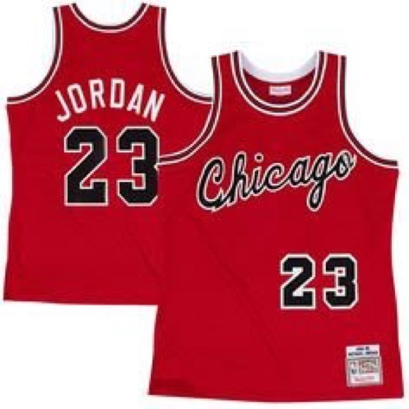 Mitchell Ness Authentic Jordan Road Jersey - Picture 1 of 1